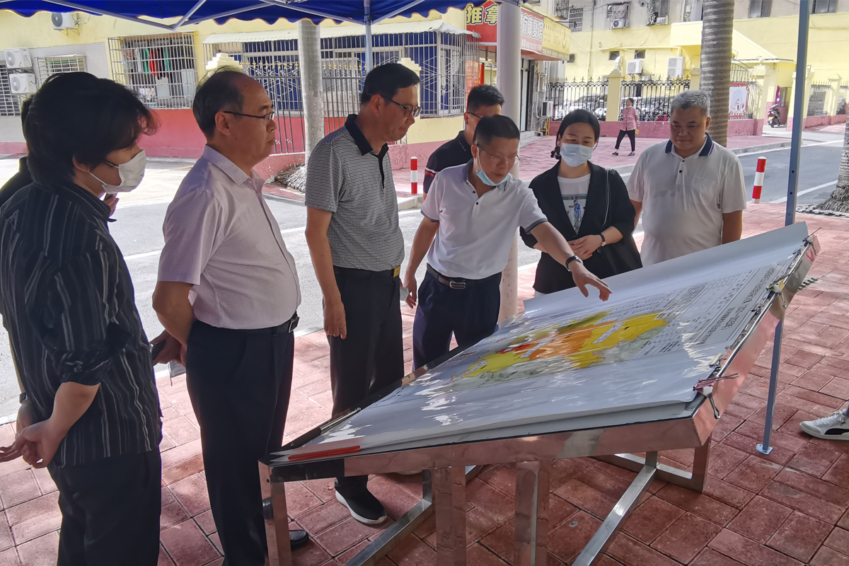 省住房城乡建设厅赴茂名市调研城镇老旧小区改造等工作
