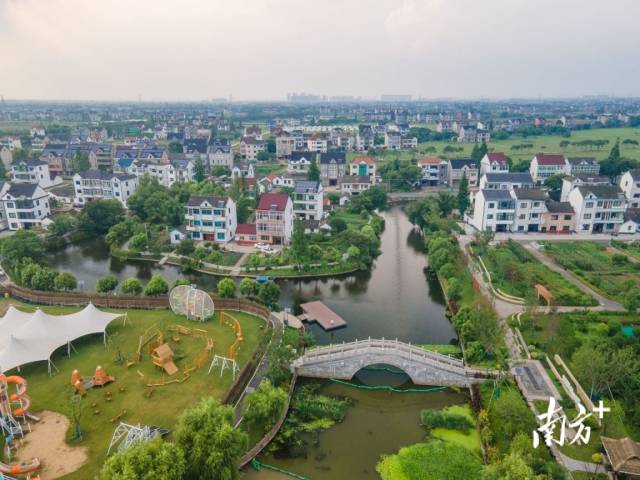 嘉兴平湖马厩村，探索出“低碳+运动”发展模式。