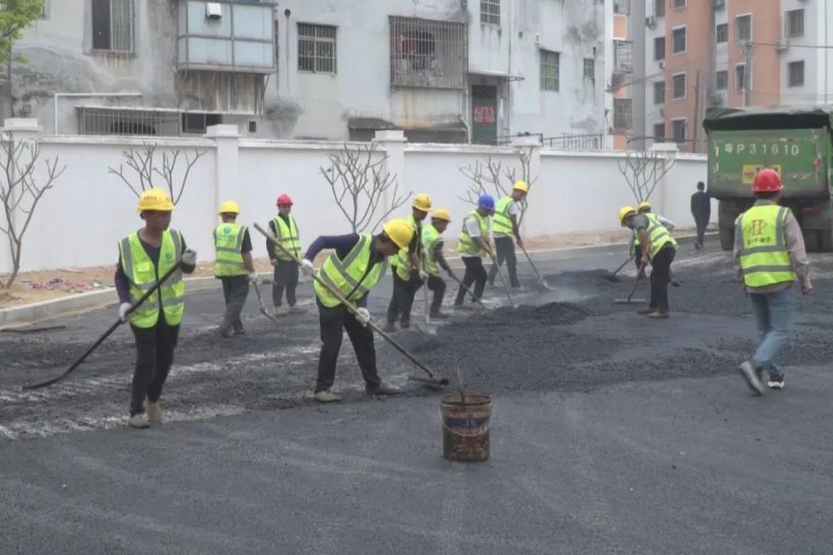 河源和平：稳步推进老旧小区改造项目